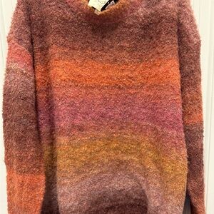 Fantastic Fawn Sunset Tones Women's Sweater